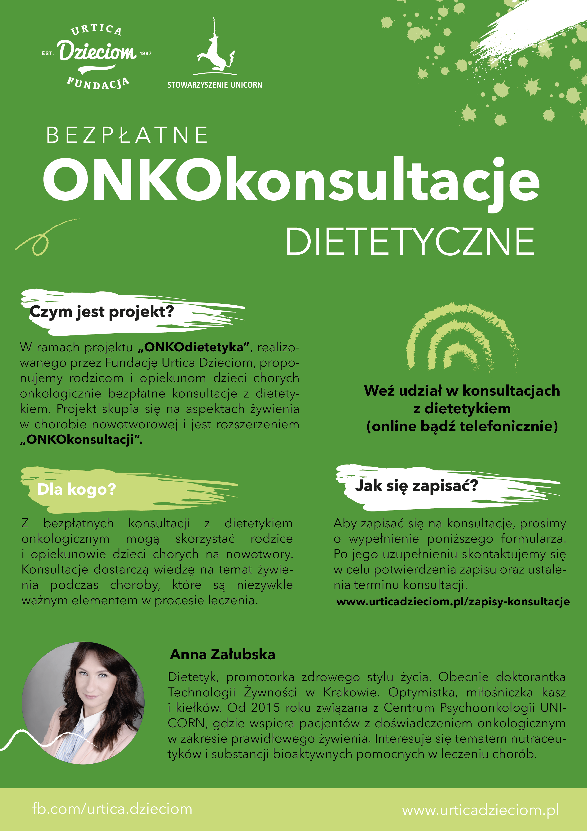 Plakat A4 Konsultacje psychologiczne