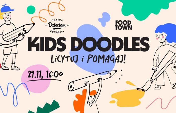 Kids Doodles – aukcja towarzysząca 29. Gali Urtica Dzieciom