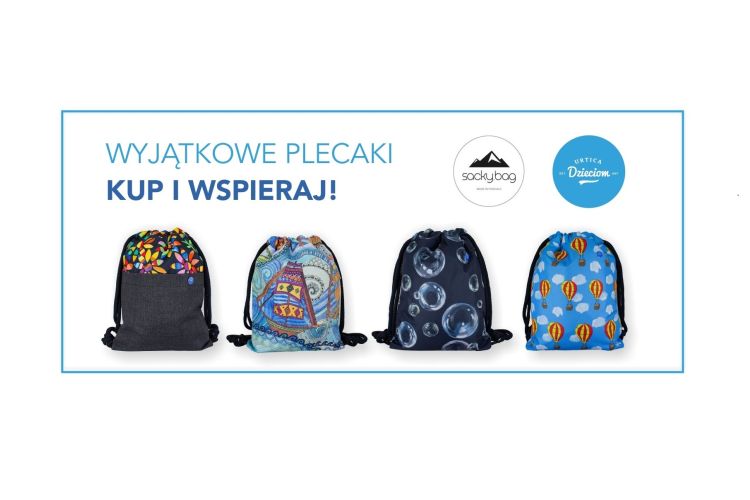 Limitowana kolekcja – plecaki z misja pomagania
