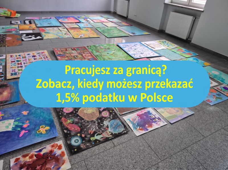 jak przekazać 1,5% podatku pracując za granicą