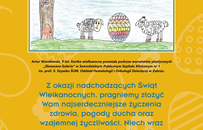 Życzenia z okazji Świąt Wielkanocnych