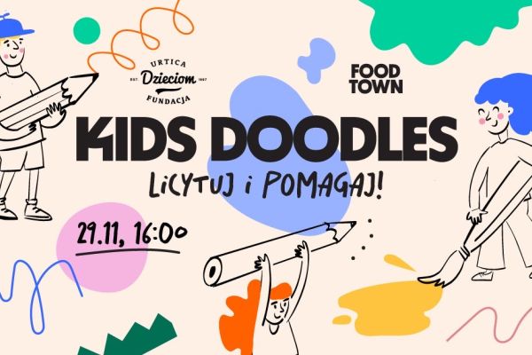 Kids Doodles – aukcja towarzysząca 29. Gali Urtica Dzieciom